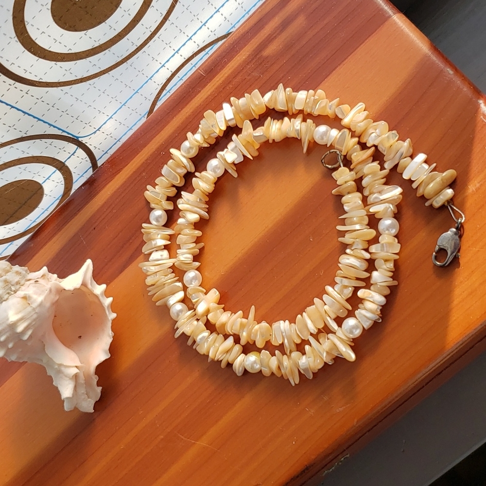 19in Artisan made necklace